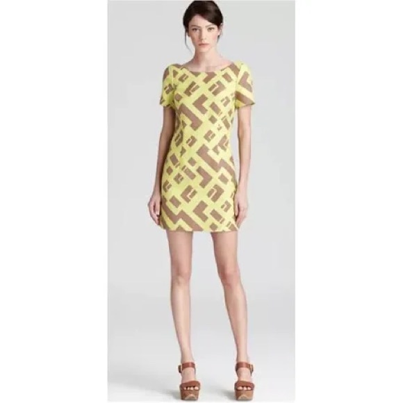Tracy Reese Dresses & Skirts - Plenty by Tracy Reese Geometric Jacquard Sheath Dress Sulphur Springs 8 NEW